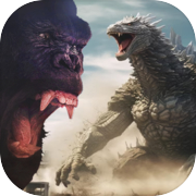 Play Angry King Kong vs Godzilla 3D