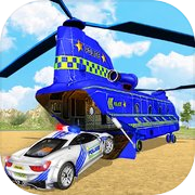 Play Offroad Police Transport Cargo