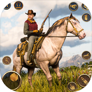 Play Cowboy Horse Riding Horse Race