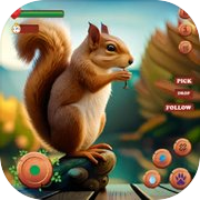 Flying Squirrel Animal Game 3D