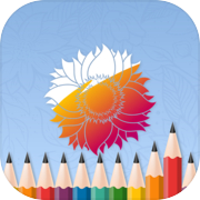 Play Coloring Flowers: Painting Book