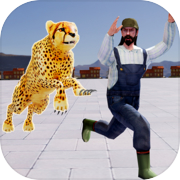 Leopard Survival:Endless Cheetah rush Animal Game