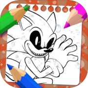 Play Soni Blue Coloring Hedgehog