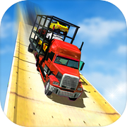 Play Car transporter on Mega Ramp