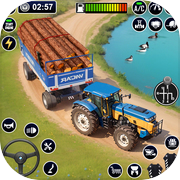 Play Farming Tractor Driving Games