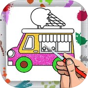 truck coloring game