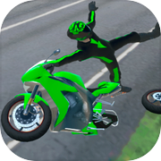 Moto Crash Simulator: Accident