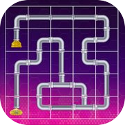 Puzzle Connect Pipe Flow
