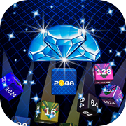 2048 3D Cube Diamonds Winner