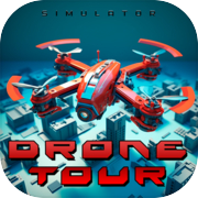 Drone Cyber City Flight Tour