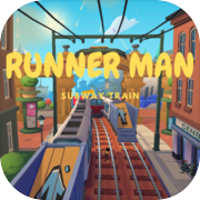 Runner Man Subway Train
