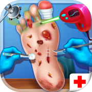 Play Foot Surgery Doctor Salon