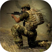 Play Commando behind war:  contract sniper killer pro