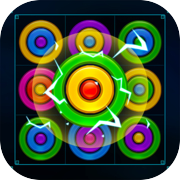 Play Glow Puzzle Air Tictac - Free color circle games