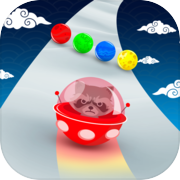 Space Road: color ball game
