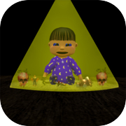 Play Baby in Blue Scary House Game