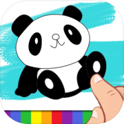 Play Little Panda Coloring Game