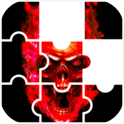 Scary Skull Game Puzzle