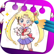 Play Sailor Moon COLORING anime