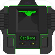 Car Race Neon Minigame 90s