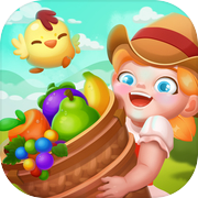 Play Fruit Garden: Match 3 Funny Fa