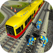 Train Road Construction Games: Railroad Building