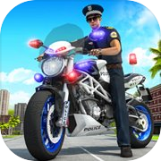 Police Bike Driving Chase Game