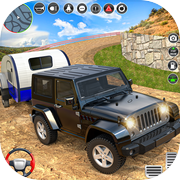 Camper Van Driving Jeep Games