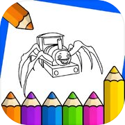 Play Choo Choo Coloring Charles art