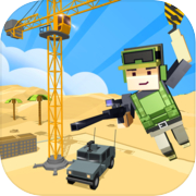 Play Army Craft: Build & Battle Blocky World Defence