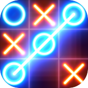 Tic Tac Toe glow - Puzzle Game