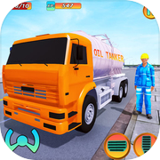 Oil Tanker Truck Driving Sim