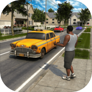 Real Taxi Driving: Taxi Games
