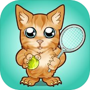 Cat Tennis Champion