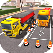 Play Real Cargo Truck Parking Game