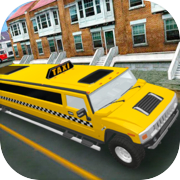 Play Urban Hummer Limo taxi simulator