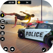 Play US Police Officer Car Chase 3D