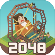 Play Merge Tycoon: 2048 Theme Park