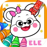 ElePant Coloring Games Kids 2+