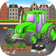 Road Cleaning Truck Games