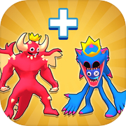 Play Monster Rampage: Merge Rainbow