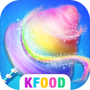 Play Unicorn Cotton Candy - Cooking Games for Girls