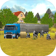 Play Farm Truck 3D: Cow Transport