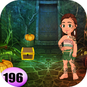 Cute Ancient Tribal Girl Rescue Game 196