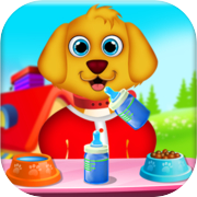 Play Puppy Pets Vet Dog Caring Game