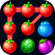 Fruit Frenzy Link Match Puzzle