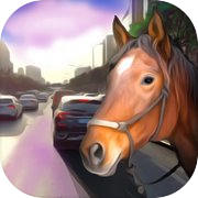 Horse Riding in Traffic