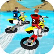 Water Surfing Bike Race