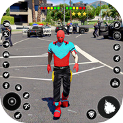 Play Spider Vice Town Rope Hero Man