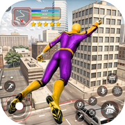 Play Super Rope Hero: Flying City
